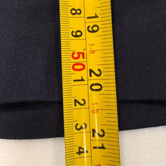 LAUREN RALPH LAUREN WOMENS NAVY BLUE SHORTS STRETCH  SIZE 14 - Picture 8 of 12